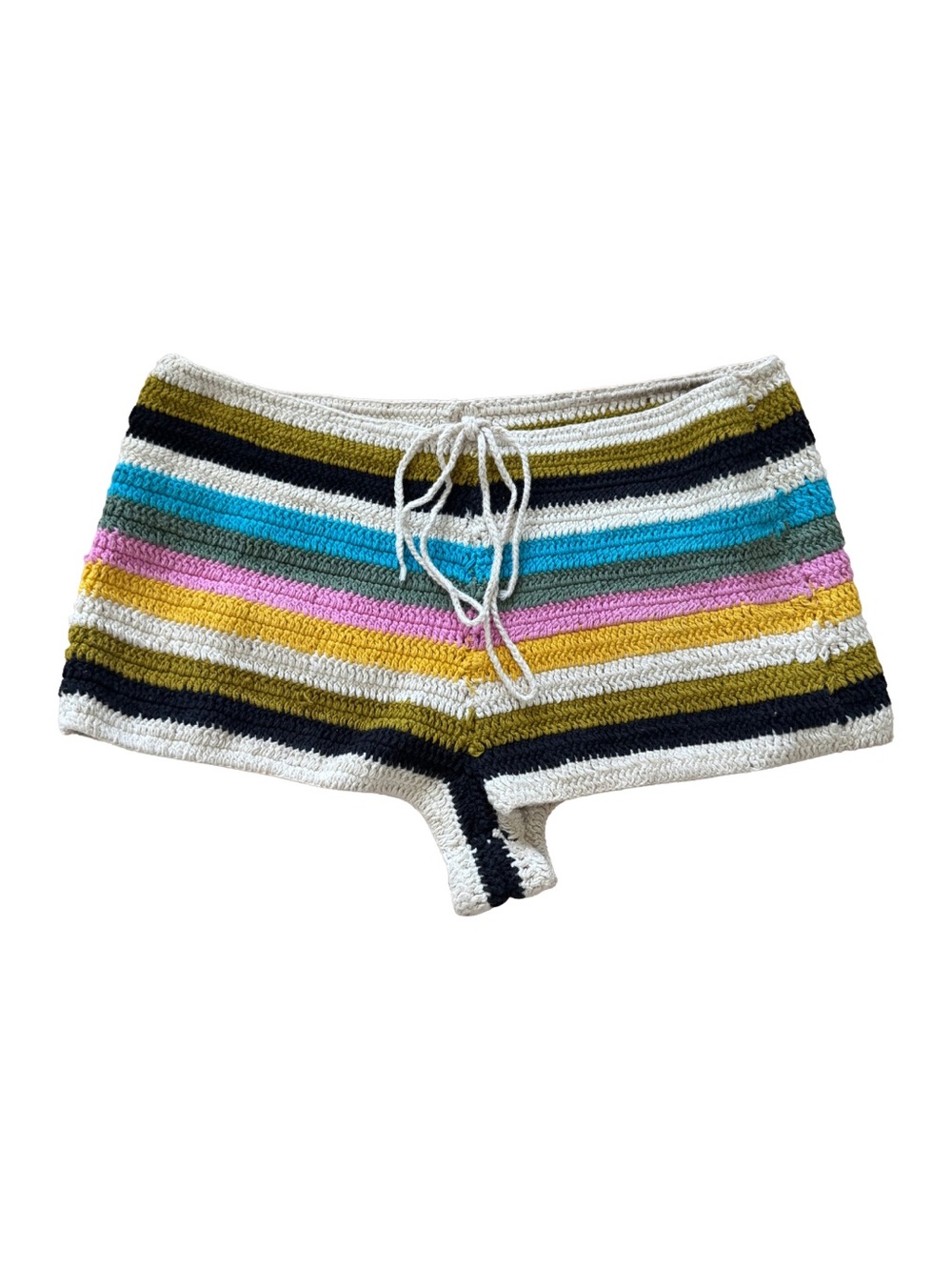 Zara Striped Knit Shorts